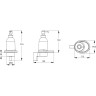 Настенный дозатор жидкого мыла IDEAL STANDARD Connect N1389AA